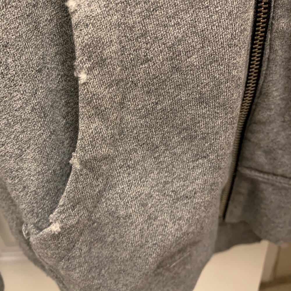 Grey Roxy Zip Up Jacket - Picture 3 of 5